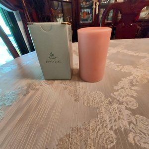 Party Lite Pillar Candle 3" x 5" Lemon-Lime